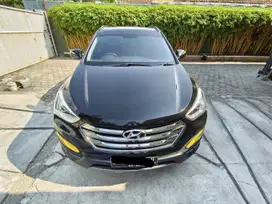 Hyundai Santa Fe 2014 Hitam Bensin Mulus Terawat