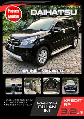 TERMURAH Daihatsu Terios TX MT 2012