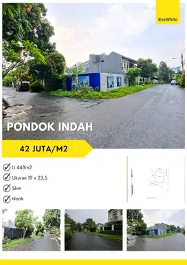 Di jual tanah kavling di kawasan pondok indah