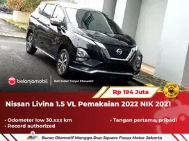[ LOW KM ] Nissan Livina 1.5 VL Hitam 2021/2022