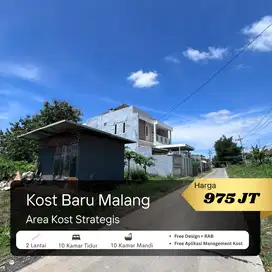Kost Siap Bangun, Strategis Malang, Dekat Banyak Kampus dan Sekolah