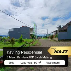 Kavling Residensial Pakis Malang, 8 Menit Bandara ABD Saleh