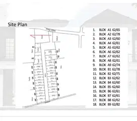 Rumah 2 Lantai harga satu lantai dekat stasiun citayam depok