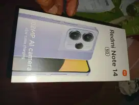 BNIB Segel Box Redmi Note 14 5G Ram 12/512Gb Hitam Garansi Resmi