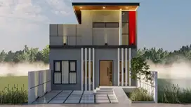 d084 Rumah On Prosres Bangun, Strategis di Area Golf, Araya Malang