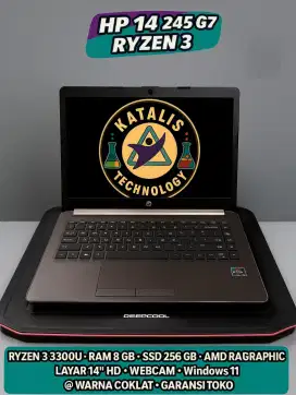 amd ryzen 3 3300U Laptop