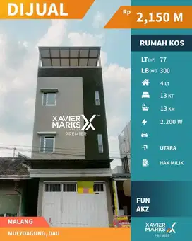 d095 Rumah Kost area Kampus III UMM Harga Miring