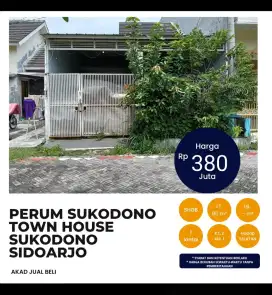 RUMAH SIAP HUNI SUKODONO TOWN HOUSE SIDOARJO