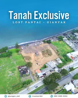 TANAH LOSS PANTAI – LEBIH, GIANYAR ✨ Cocok untuk Beach Club, Villa,