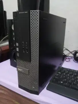 Pc gaming dell slim (intel core i5 + ram 16gb) cpu only..ready editing