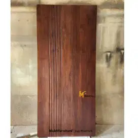 Pintu Jati Single Tebal langsung Pengrajin