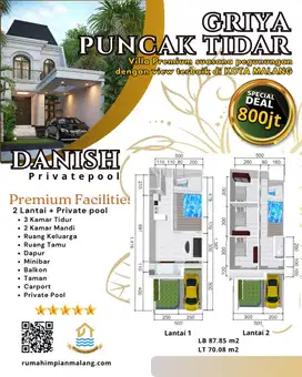 Villa pegunungan kota malang