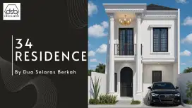 Rumah 2 lantai bergaya klasik Eropa Pondok bambu
Duren sawit