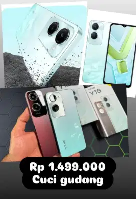 Vivo y18 cuci gudang new garansi 1 tahun