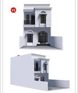 TOWNHOUSE Strategis Pinggir Aspal di Lemabang Golf