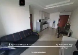 Sewa Apartement Thamrin Residence Low Floor 2BR Furnished View Pool