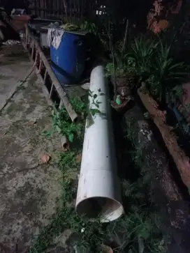 Pipa pvc Rucika 10 in sisa matrial belum pakai