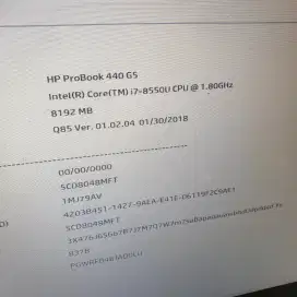 MAINBOARD HP PROBOOK 440 G5 - I7 GEN 8