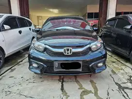 Honda Brio Satya AT ( Matic ) 2021 Hitam Istimewa Low km 34rban Mulus