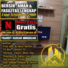 GREEN PRAMUKA STUDIO SEWA TRANSIT HARIAN APARTEMEN GREEN PRAMUKA CITY