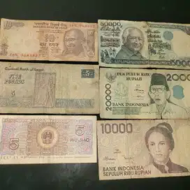 Uang kertas lama buat koleksi