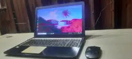 Jual BU Laptop Asus X450y AMD-E1-7010 layar 15inc Ram2/hdd500 Siap CID