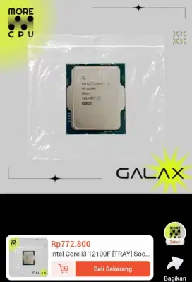 intel core i3 12100F