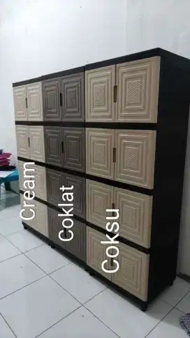 LEMARI PAKAIAN PELASTIK MODERN MERK BSS