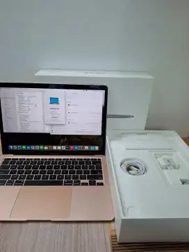 Macbook air m1 8/256gb gold second
