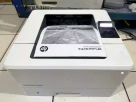 Printer LaserJet pro hp m402dn normal siap pakai hasil cetak bagus