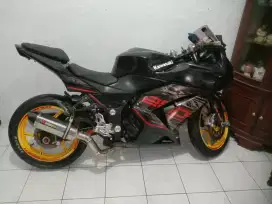 Ninja 250 CC 2 Silinder Thn 2011 Full Modifikasi