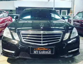 E 300 AMG 2013 Hitam Interior Java Brown Full Original km 70.000