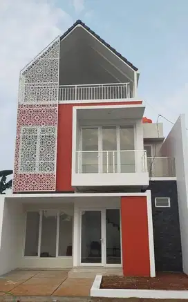 (SIAP HUNI) Rumah 2 LT dekat Tol Jatibening Pondok Gede Kota Bekasi