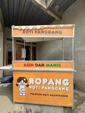 Gerobak Portable Meja Jualan Lipat