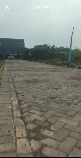 Tanah pekarangan siap bangun Wonoayu SHM split langsung AJB balik nama