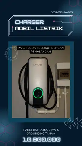 Charger Mobil Listrik Paket Lengkap