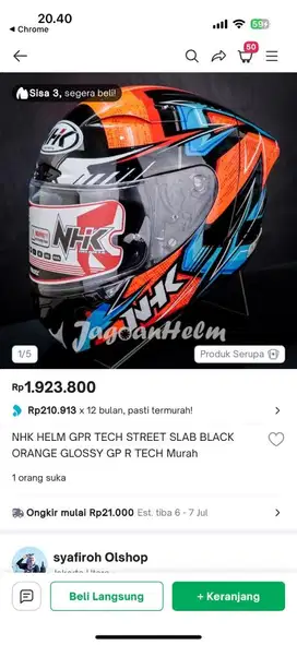 Helm NHK GP RTech