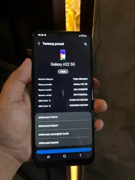SAMSUNG A22 5G 6/128GB MULUS