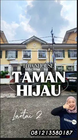DIJUAL TOWNHOUSE HARGA INVESTOR DI TAMAN HIJAU LIPPO KARAWACI