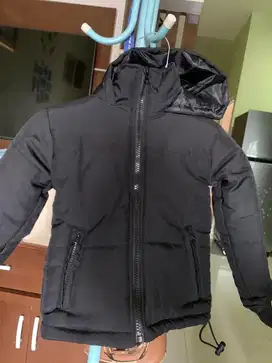 Dijual Jaket Anak Tebal Hangat Winter Hitam