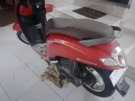 Bu cpt jual scoopy merah doff