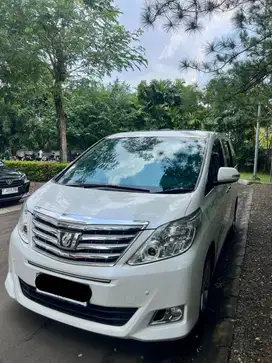 Toyota Alphard 2.4 G ATPM Automatic Pilot Seat NIK 2014 Putih 2.4 T