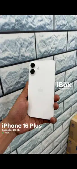 iPhone 16 plus 128 IBOX / CASH / CREDIT/ TUKER TAMBAH