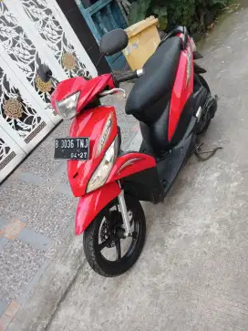 Yamaha Mio J 2012 ss lengkap mesin bagus stater tokcer plat B DKI