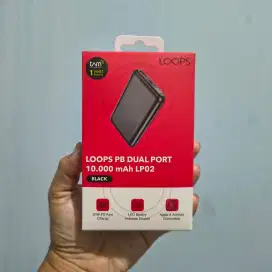 Powerbank LOOPS PB Dual Port 10.000mAh LP02