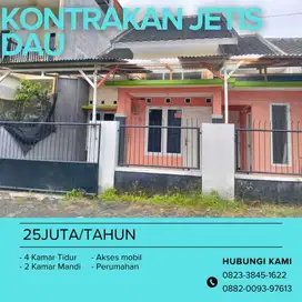 RUMAH DAU 4 KAMAR DEKAT KAMPUS