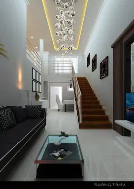 READY STOK RUMAH KONSEP MEZANIN DEKAT PDAM TIRTANADI MEDAN SUNGGAL