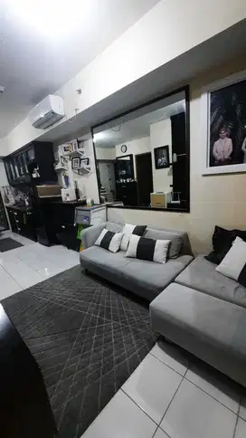 TURUN HARGA! Apartemen 1BR Rasuna Tw 18, Full Furnished, Strategis