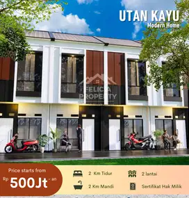 DIJUAL RUMAH MURAH BEBAS BANJIR DI UTAN KAYU MATRAMAN JAKARTA TIMUR