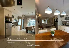 Dijual Apartemen Sudirman Park Middle Floor 2BR Full Furnished Tower A